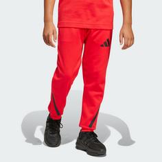 Rückansicht von adidas adidas Tapered-Leg Z.N.E. Kids Hose Stoffhose Kinder Pure Ruby / Black