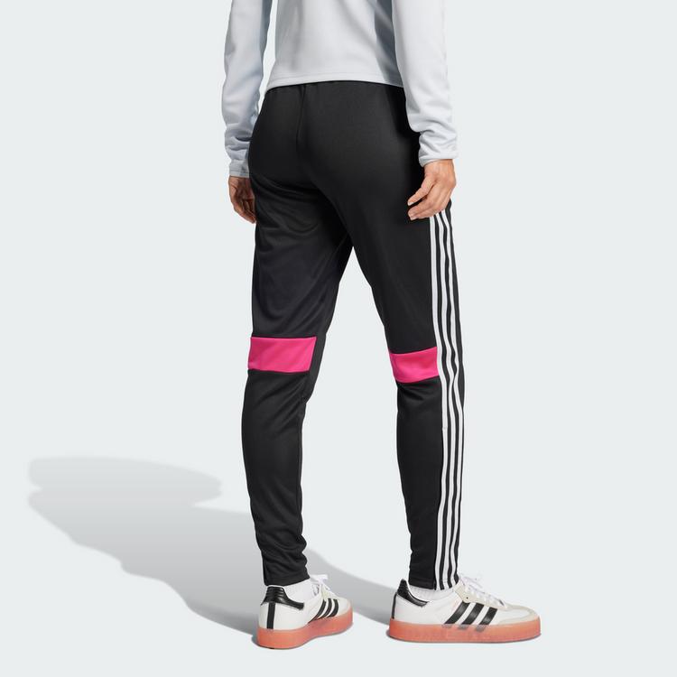 adidas adidas Tiro 25 Essentials Trainingshose Trainingshose Damen - Black / Clear Grey / Real Magenta - 1 | SportScheck