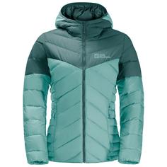 Jack Wolfskin TUNDRA DOWN HOODY W Daunenjacke Damen sea foam