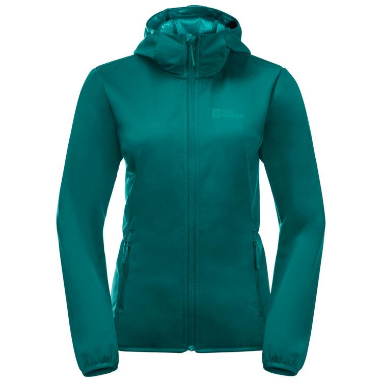 Jack Wolfskin Jack Wolfskin WINDHAIN HOODY W Softshelljacke Damen - night blue - 3 | SportScheck