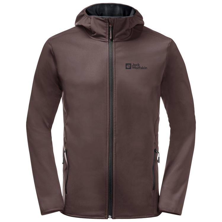 Jack Wolfskin Jack Wolfskin BORNBERG HOODY M Softshelljacke Herren - night blue - 4 | SportScheck