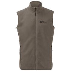 Jack Wolfskin WALDSTEIG FZ VEST M Fleeceweste Herren cold coffee