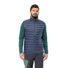 Rückansicht von Jack Wolfskin PILVI DOWN VEST M Daunenweste Herren evening sky