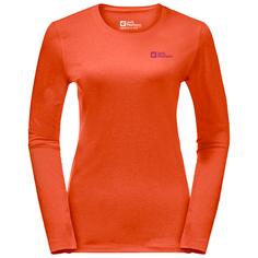 Jack Wolfskin SKY THERMAL L/S W Funktionsshirt Damen vibrant orange