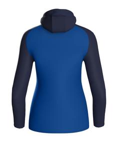 Rückansicht von JAKO Icon Kapuzenjacke Damen Trainingsjacke Damen blau