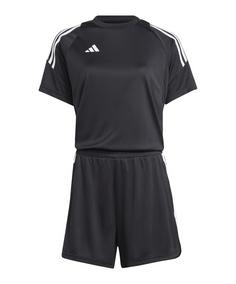 adidas Tiro 24 Trikot Jumpsuit Damen Trainingsanzug Damen schwarzweiss