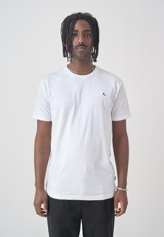 Rückansicht von Cleptomanicx Embro Gull T-Shirt Herren White