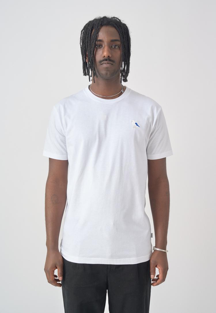 Cleptomanicx Cleptomanicx Embro Gull T-Shirt Herren - White - 0 | SportScheck
