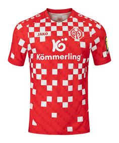 JAKO 1. FSV Mainz 05 Trikot Home 2024/2025 Fußballtrikot rot