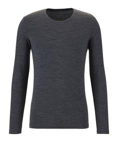 Falke UW Longsleeved Shirt WO/CLY m Unterhemd Herren dark grey -heather (3278)
