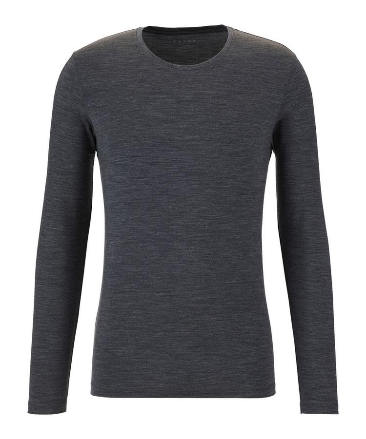 Falke Falke UW Longsleeved Shirt WO/CLY m Unterhemd Herren - dark grey -heather (3278) - 0 | SportScheck
