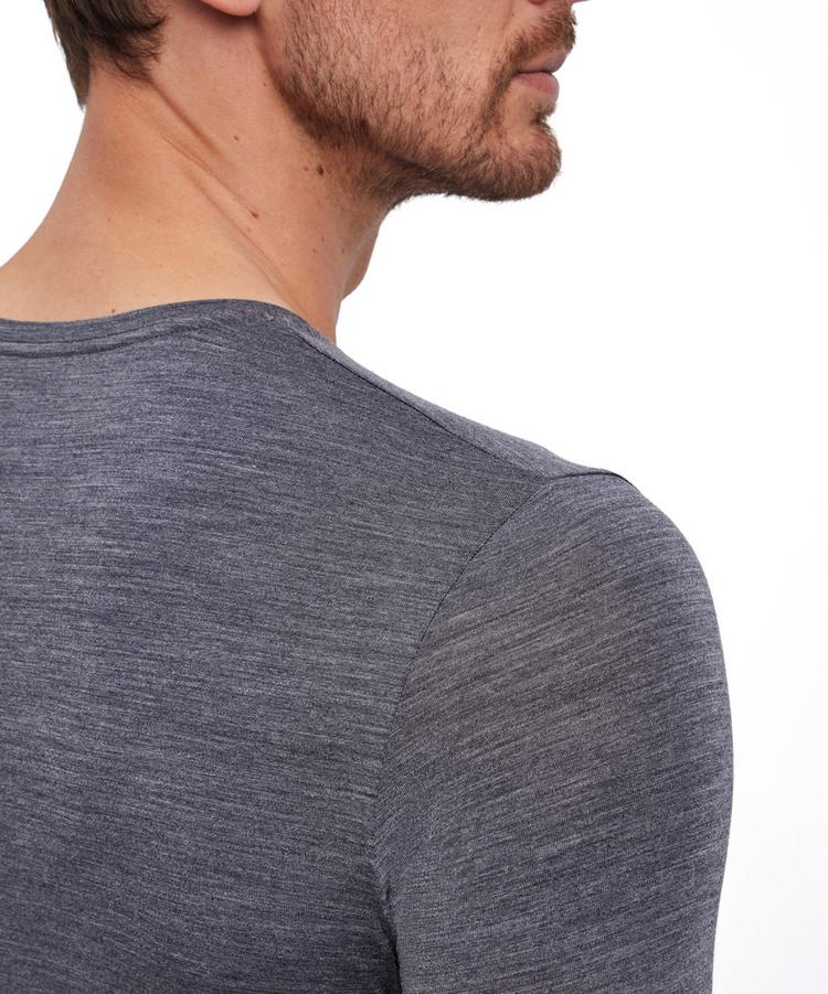 Falke Falke UW Longsleeved Shirt WO/CLY m Unterhemd Herren - dark grey -heather (3278) - 3 | SportScheck