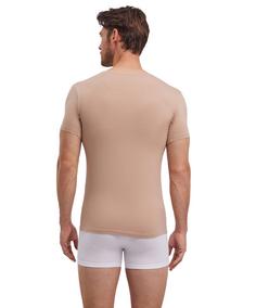 Rückansicht von Falke T-Shirt Unterhemd Herren camel (4220)