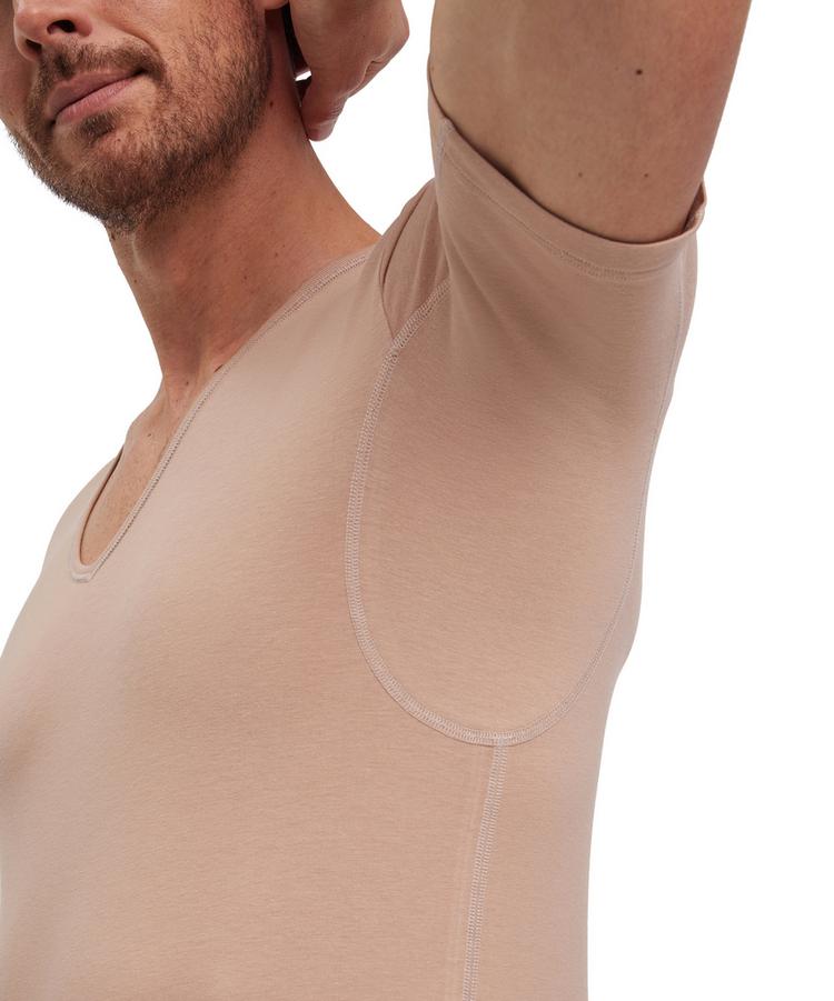 Falke Falke UW Deep V-Neck T-Shirt Outlast m Unterhemd Herren - camel (4220) - 3 | SportScheck