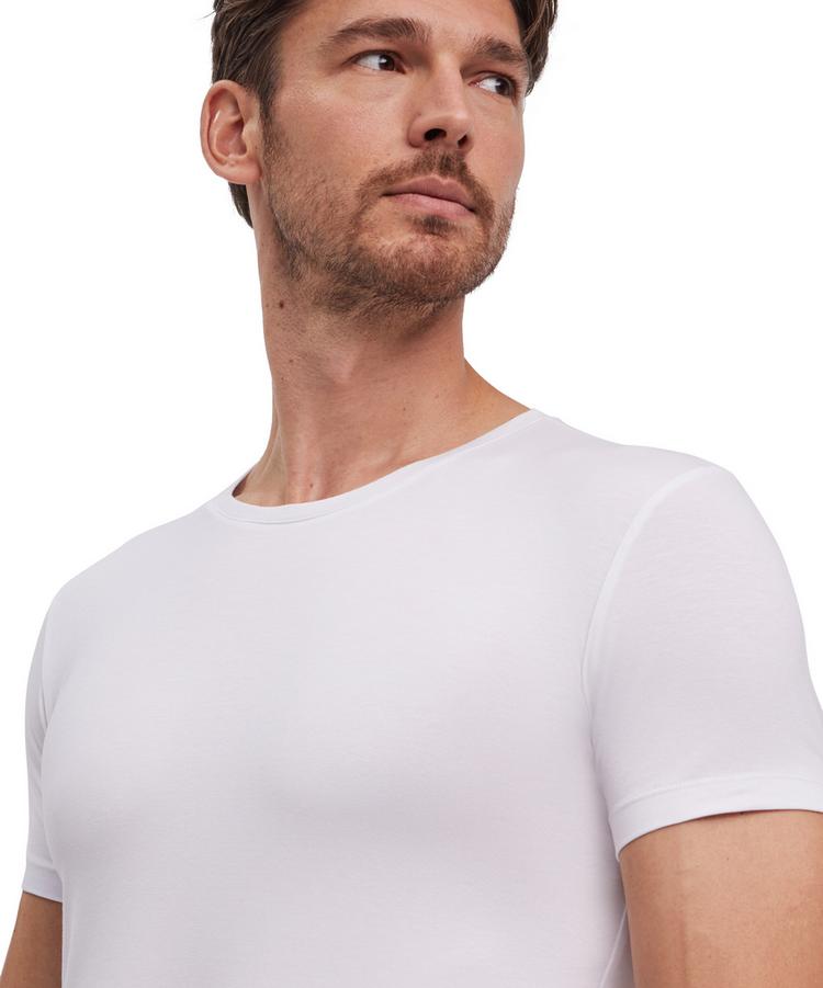 Falke Falke UW Crew Neck T-Shirt CO/EL m Unterhemd Herren - white (2000) - 3 | SportScheck