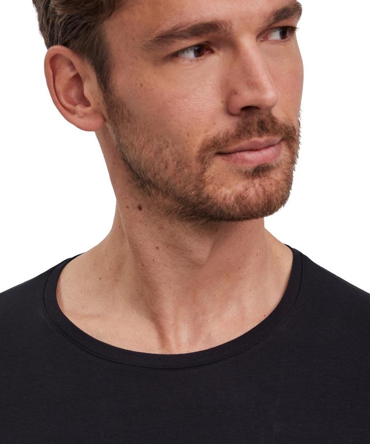 Falke Falke UW Crew Neck T-Shirt CO/EL m Unterhemd Herren - black (3000) - 3 | SportScheck