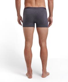 Rückansicht von Falke Boxer Boxershorts Herren dark grey -heather (3278)