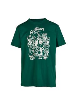 Cleptomanicx Gullivers Printshirt Herren Rain Forest