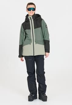 Rückansicht von Whistler Kingmann Skijacke Damen 3058 Balsam Green