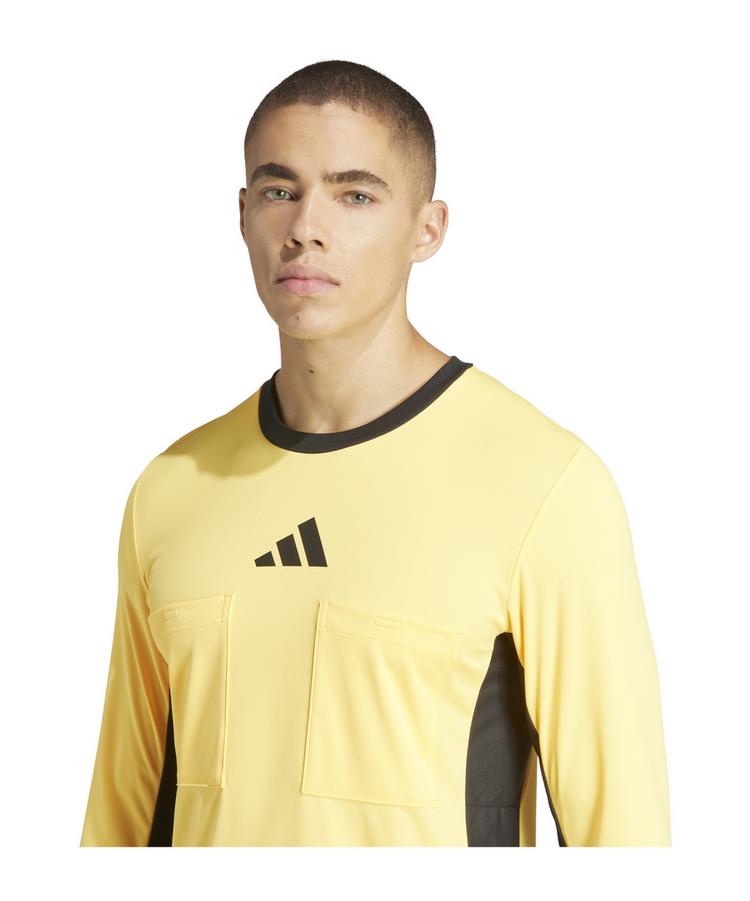 adidas adidas Referee 24 Trikot langarm Trikot Herren - gelbschwarz - 1 | SportScheck