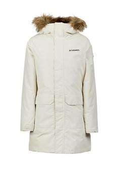 FUNDANGO Georgina Parka Winterjacke Damen Butter