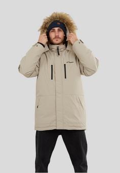 Rückansicht von FUNDANGO Spirit Parka Winterjacke Herren Cashmere