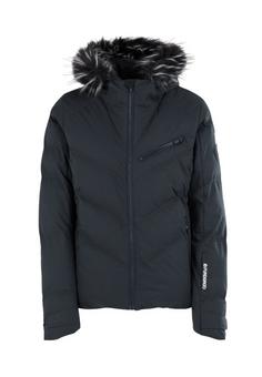 FUNDANGO Elyra Fur Padded Skijacke Damen schwarz