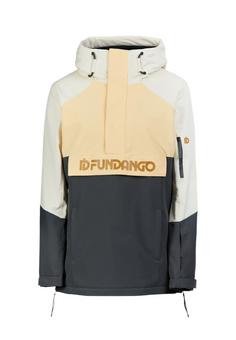 FUNDANGO Birch ECO Logo Anorak Skijacke Damen vintage blue