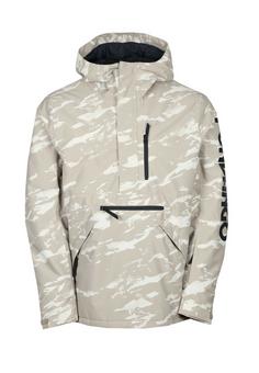 FUNDANGO Tilbury Logo Anorak Skijacke Herren dirty sand