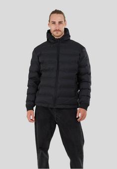 Rückansicht von FUNDANGO Patriot Padded Steppjacke Herren schwarz