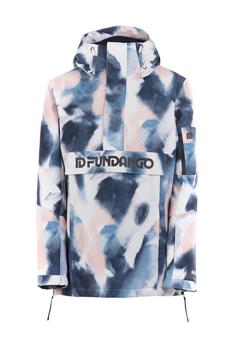 FUNDANGO Birch ECO Logo Anorak Skijacke Damen vintage blue