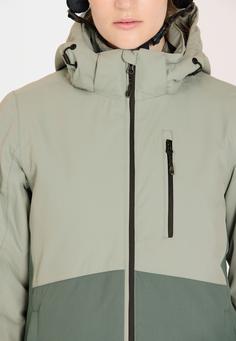 Rückansicht von Whistler Drizzle Skijacke Damen 3103 Slate Gray