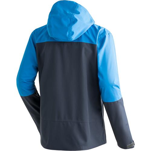 Rückansicht von Maier Sports Lindon Softshelljacke Herren Dunkelgrau0317