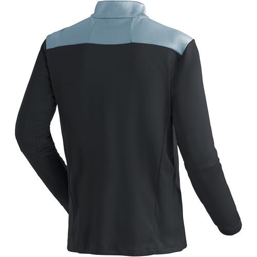 Rückansicht von Maier Sports Felian Langarmshirt Herren Schwarz01113