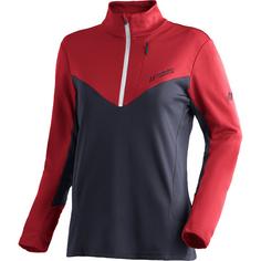 Maier Sports Evii Langarmshirt Damen Rot4539