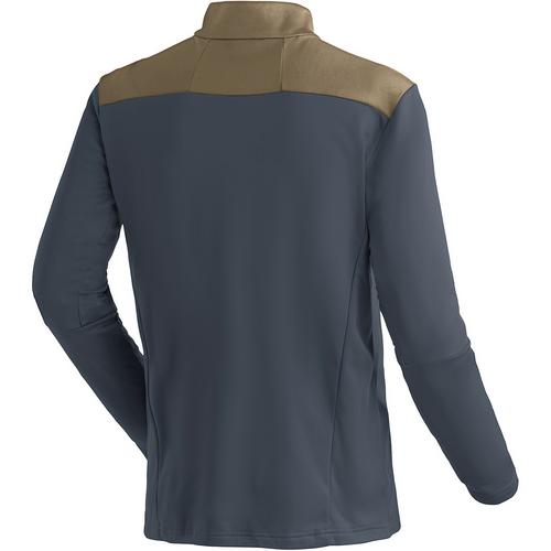 Rückansicht von Maier Sports Felian Langarmshirt Herren Braun5921