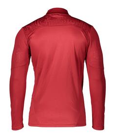 Rückansicht von PUMA Galatasaray Istanbul 1/4 Zip Sweatshirt Sweatshirt rotorange