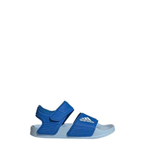 Rückansicht von adidas adilette Sandale Sandalen Kinder Bright Royal / Cloud White / Clear Sky