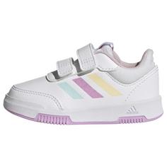 adidas Tensaur Hook and Loop Schuh Sneaker Kinder Cloud White / Almost Blue / Bliss Lilac