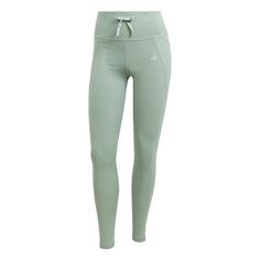 adidas Running Essentials Leggings 7/8-Lauftights Damen Silver Green
