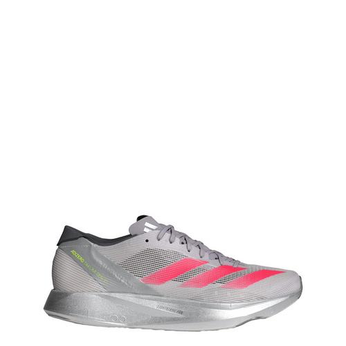 Rückansicht von adidas Adizero Takumi Sen 10 Laufschuh Laufschuhe Herren Dash Grey / Lucid Red / Glory Grey