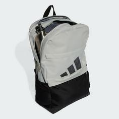 Rückansicht von adidas Rucksack Motion Rucksack Daypack Wonder Silver / Black