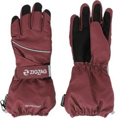 ZigZag Kempston Outdoorhandschuhe Kinder 4132 Tawny Port