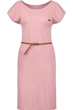 ALIFE AND KICKIN ElliAK A Kurzarmkleid Damen mauve melange