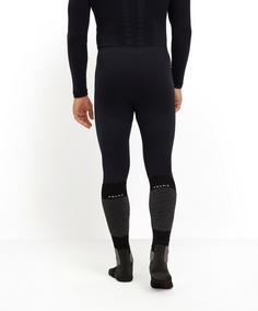 Rückansicht von Falke Warm Thermounterhose Herren black (3000)