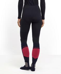 Rückansicht von Falke Tights Funktionsunterhose Damen black (3000)