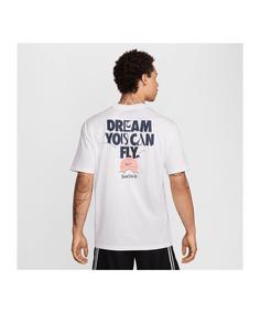 Rückansicht von Nike M90 Oc Verb T-Shirt Weiß T-Shirt Herren weiss