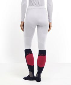 Rückansicht von Falke Tights Thermounterhose Damen white (2860)