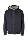 Cleptomanicx Workist Bomberjacke Herren - Blue Graphite