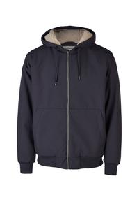 Cleptomanicx Workist Bomberjacke Herren - Blue Graphite